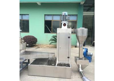 PE Motor 11kw Industrial Spin Dryer , Capacity 800kg/H Water Ring High Speed Spin Dryer