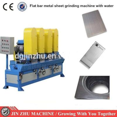 Wide Abrasive Belt Hairline Finishing Machine Easy Opration For Metal Sheet