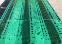4meter Length Green Color 3 Peaks Windbreak Wall For Wash Coal Factory