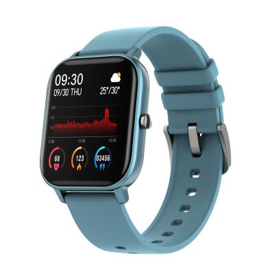 Tela táctil completo do telefone do esporte da saúde de Rate Blood Pressure Oxygen P8 P8T do coração do Smart Watch HL119/m9/p8 para Amazfit