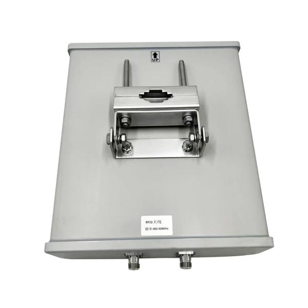 Flat Panel RFID Outdoor Directional Antenna 2 Port 902-928 MHz 9.5dBi 340x280x80