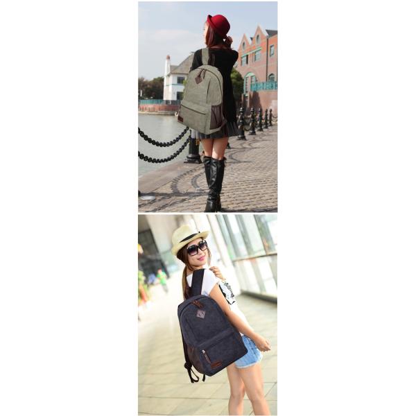 Store More Hot Sale Beautiful Bookbag Canves Backpacks