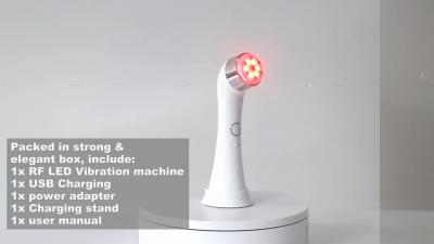 Do dispositivo Multifunction da beleza do diodo emissor de luz do RF do tratamento da acne equipamento facial da beleza