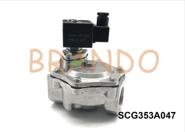Válvula pneumática de alumínio 1 1/2” SCG353A047 do pulso da purificação do ar que desempoeiram o sistema