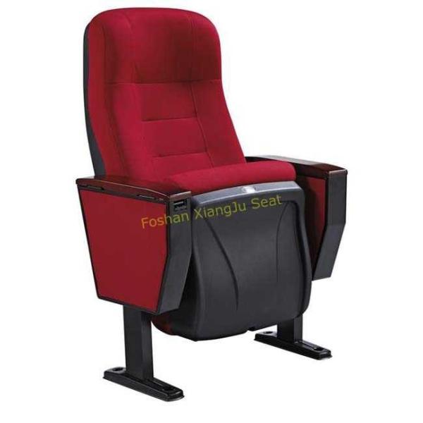 Iron Steel Legs Conference Audience Seating Chairs With Hidden Table 580 * 770 * 1060 mm