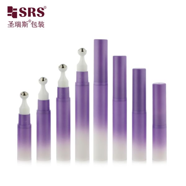 A0031 5ml 10ml 12ml 15ml Refillable Massage Eye Gel Roller Ball Bottle