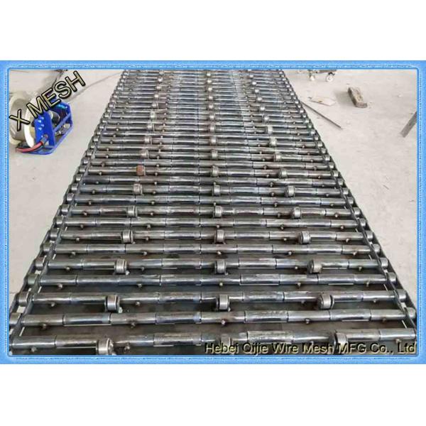 Industrial Slat Chain Conveyor Belt Flexible Conveyor System 30,000mm Length