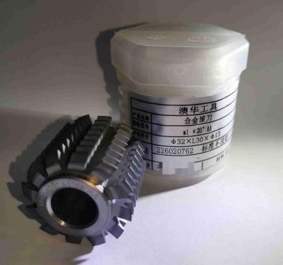 Small CNC Gear Hobbing Ø32×L30×Ø13 Heat Resistent Cemented Carbide Tools