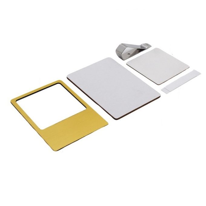 DIY Printable Sublimation Wooden Car Sun Visor Decoration With Blank Cardstock Custom Photo Clip Light-Blocking Board