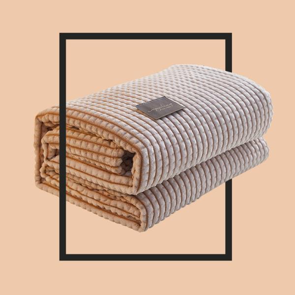 Мягкое и удобное одеяло из молочного шерсти для детской одноместной кровати или кондиционера