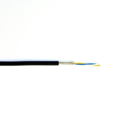 HEAT 205 MC 3 Cores FEP Insulated Shielded Tinned Copper Cable For Elctronic Instruments