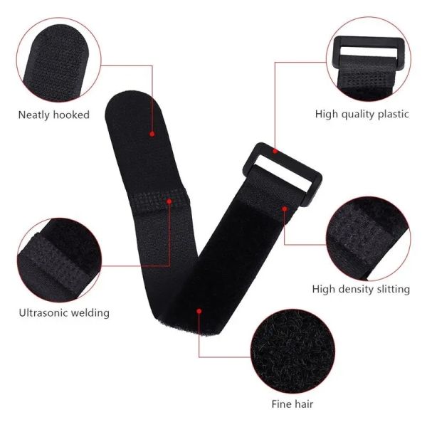 Multipurpose Strong Gripping Hook and Loop Securing Straps