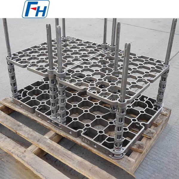FH HR4Nb 800℃ Heat-Resistant Gas-Cooled Heat Treatment Fixtures for Vacuum Tempering Furnaces