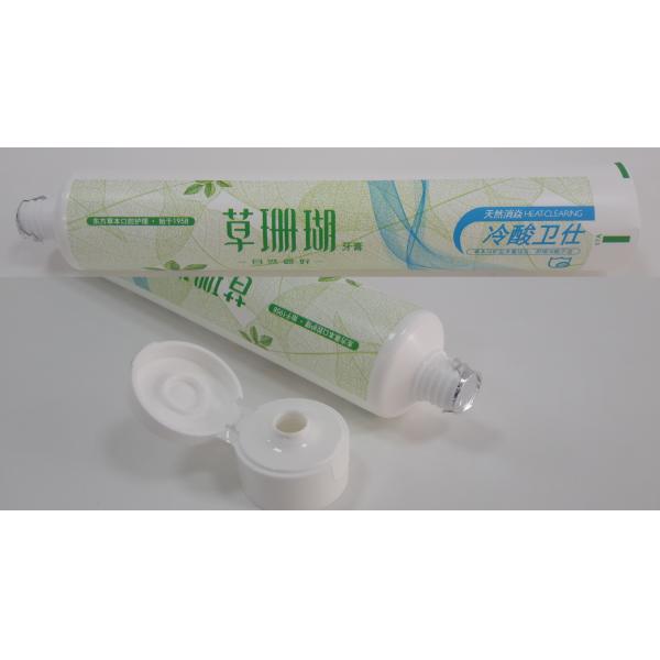 120g PBL / EVOH Barrier Plastic Laminated Toothpaste Containers 168.3 Length