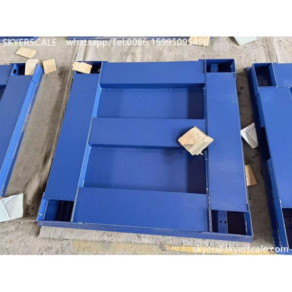 Zemic H8C Load Cell 1x1m 5Ton Heavy Duty Industrial Floor Scale With Carbon Steel Platform