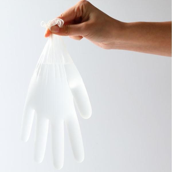 S M L Xl  Pvc Examination Gloves , Transparent Vinyl Gloves CE Approved