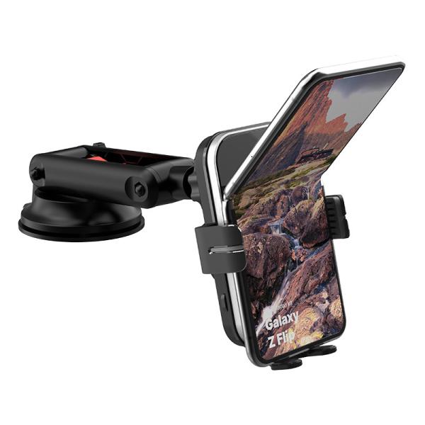 IPhone 13 Pro Qi Car Wireless Charger 110-205KHz For Samsung Z Flip3 15W