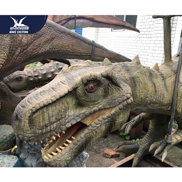 Big Size Animatronic Dinosaur Statues For Garden Decoration Remote Control