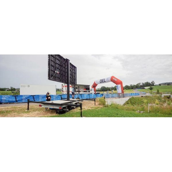 800x900mm Outdoor Rental LED Screen IP65 / IP54 Rental Outdoor LED Display