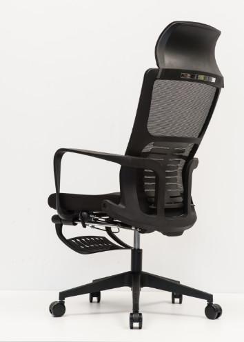 Elevador de gás alto preto de Mesh Arm Chair 100mm-70mm da parte traseira respirável