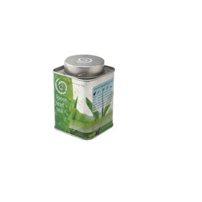 DADI Classic Metal Tea Storage Containers 70x70x110mm Tea Tin Box