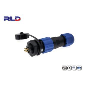 Промышленная M13 продетая нитку штепсельная вилка авиации соединителя разъем-вилки Ip68 водоустойчивая