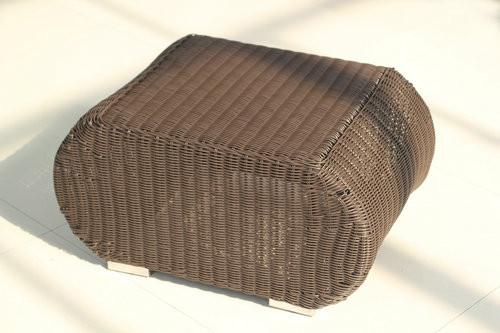 Modern Dark Brown Meeting Room Sofa Set , Wicker Furniture Set