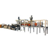 Línea de extrusión de película fundida de plástico TPU compuesto de tornillo único 500 kg/h