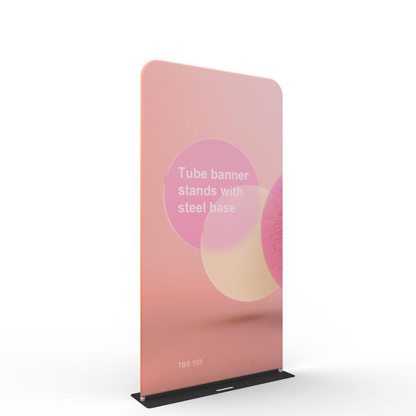 80 X 200cm Exhibition Booth Trade Show Banner Stand Portable Fabric Banner Display