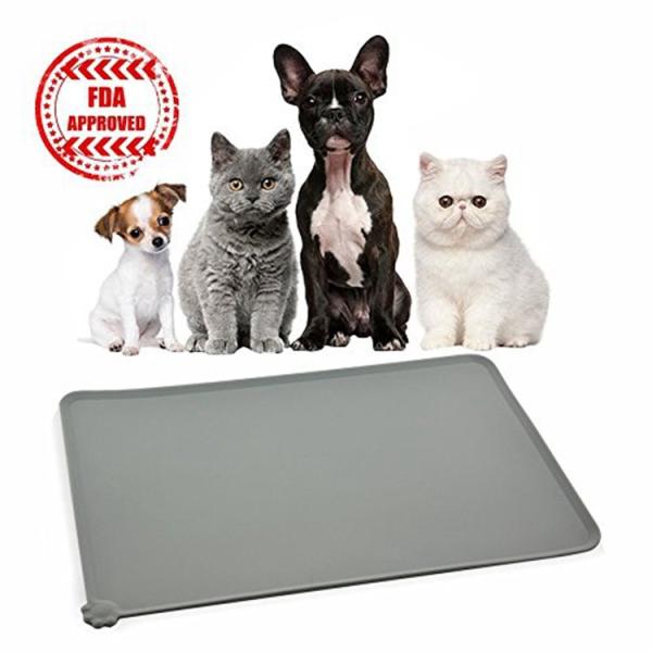 Custom Silicone Pet Supplies Bowl Mat Non - Stick Food Pad FDA Approved