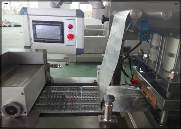 High Speed Pharmaceutical Blister Packaging Machines With Servo Motor Driving