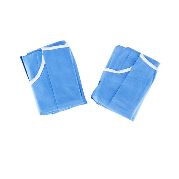 Hospital Disposable Waterproof Gown Sterile Sms Surgical Medical
