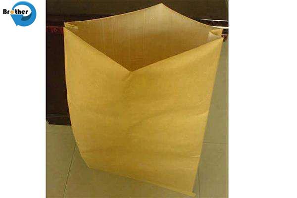 Kraft Paper Laminated PP Woven Bag, Kraft Paper Sack Bags with PP Woven Laminated for Packing Flour, Powder Chemical