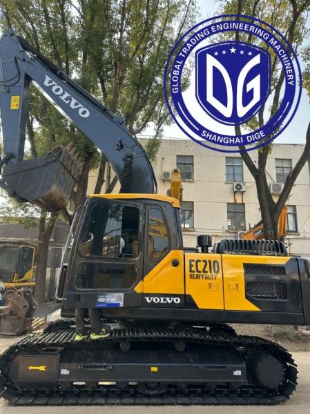 Ec210 Excavadora Volvo Usada de 21 toneladas com opção de modo de funcionamento avançado