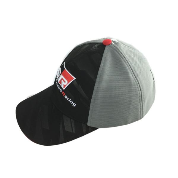 Custom Embroidered Racing Hats Adjustable Size 6 Panel Baseball Caps Durable