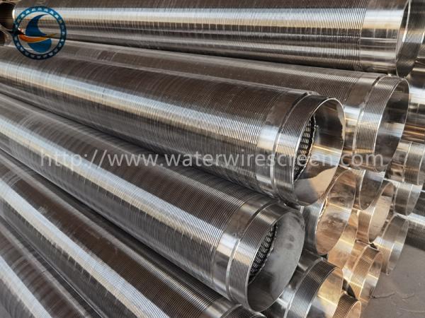6-5/8 Diameter Profile ISO Johnson Wire Screen With 0.04 Gap
