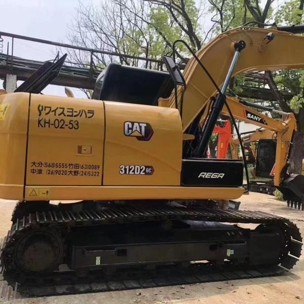 Использованный экскаватор  весом 12 тонн, импортированный из Японии Использованный экскаватор CAT 312D2