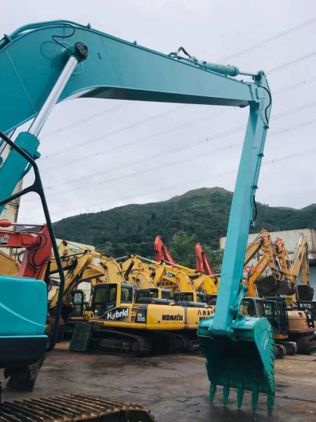 Kobelco 20T SK200 Excavator Boom Arm Wear Resistant Steel Material , 18m long reach