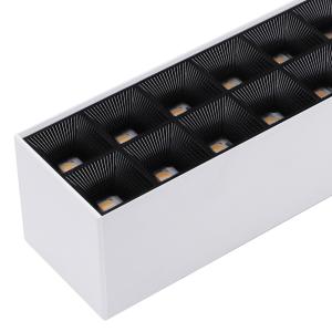 室内照明 下部 UGR 吊り掛けランプ リンク可能 LED バットン 線形ライト オフィス 倉庫 スーパーマーケット