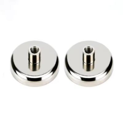 Strong Permanent  Neodymium Pot Magnet Internal Thread Bolt Bush Mounting Thread