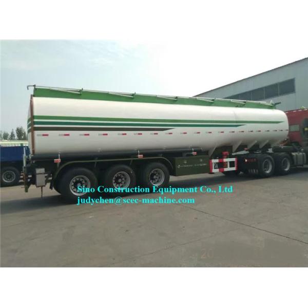 Large Capacity Heavy Duty Semi Trailers 42000L For Oil Fuel Diesel Gas