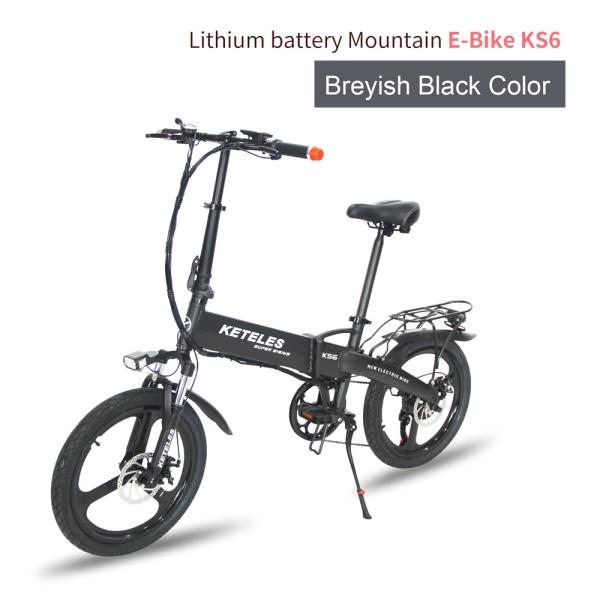 EU Market 20 Inch Folding Electric Bike with 36V 250W Motor and 10AH Lithium Battery