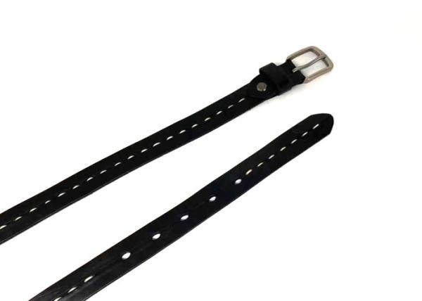 Leisure Leather Women's Thin 2.3cm Retro Cowhide Belt