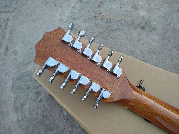 Koa Grand Auditorium jumbo 12 string armrest bevelled cutway presys 301EQ 12 Strings acoustic electric guitar