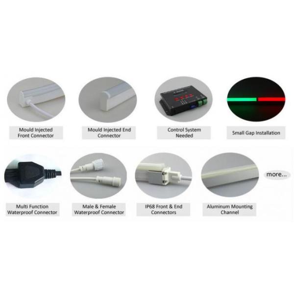 WS2812 прокладка 12W/m СИД Programmable пиксела купола DMX цифров неоновая 60LEDs/m