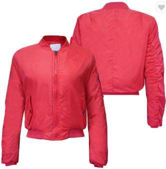 Slim Fit Womens Woven Jacket Stand Collar Type For Winter 100% Polyester Lining
