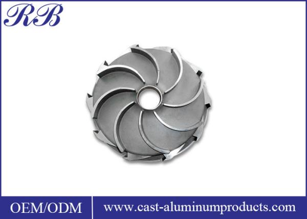Heat Resistance Stainless Steel Impeller Investment Casting ISO Certificated