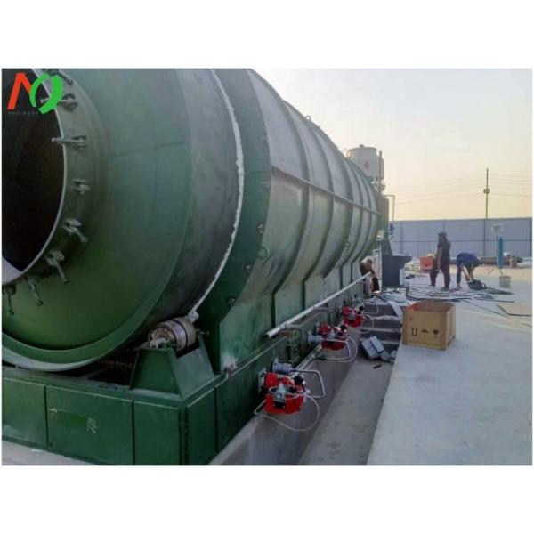 25000 kg Crude Oil Refinery Distillation Plant for Pyrolysis Oil Environmental Friendly