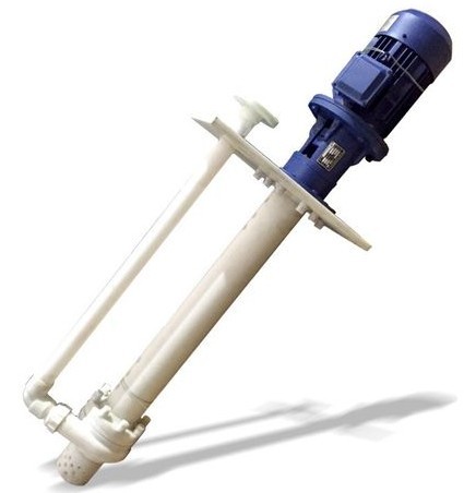 Fluoroplastic Submerged Pump Corrosion Resistant Low Friction For Conveying Corrosive Media