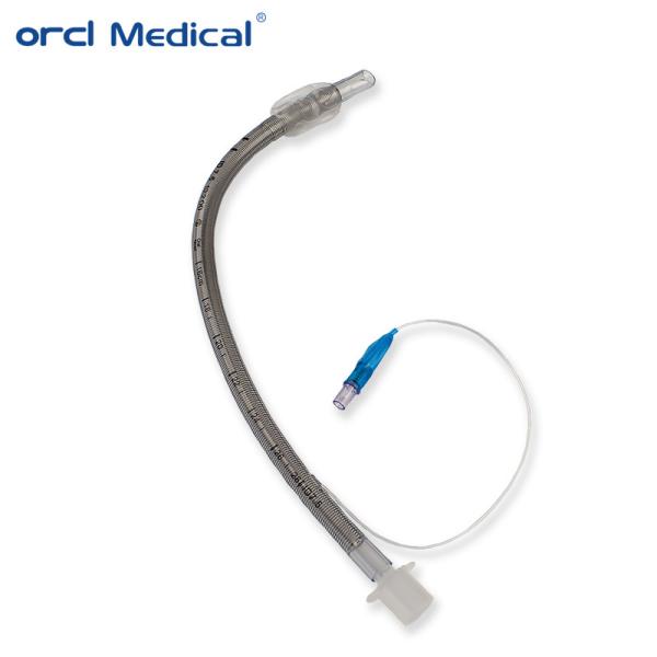 Factory Manufacturer Distributor Medical PVC Reinforced Endotracheal Tube Cuffed ETT With High Volume Cuff